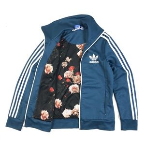 Blue Adidas Track Jacket